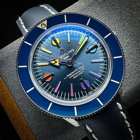 breitling rainbow watch|breitling superocean rainbow dial.